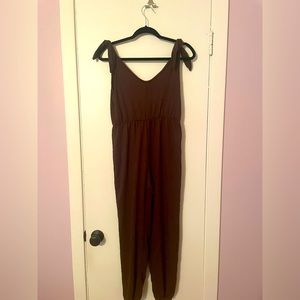 Long Brown Romper